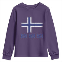 Ro Ro Norge Norway Norwegian Flag Youth Sweatshirt