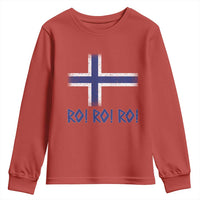 Ro Ro Norge Norway Norwegian Flag Youth Sweatshirt