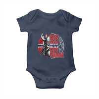 Ro Ro Norge Norway Flag Baby Onesie Cool Norwegian Viking