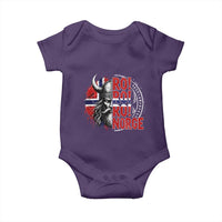 Ro Ro Norge Norway Flag Baby Onesie Cool Norwegian Viking