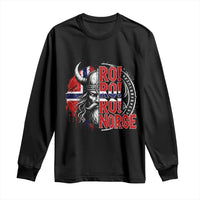Ro Ro Norge Norway Flag Long Sleeve Shirt Cool Norwegian Viking
