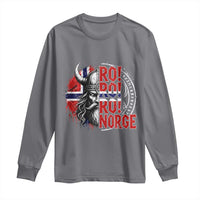 Ro Ro Norge Norway Flag Long Sleeve Shirt Cool Norwegian Viking