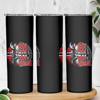 Ro Ro Norge Norway Flag Skinny Tumbler Cool Norwegian Viking