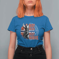 Ro Ro Norge Norway Flag T Shirt For Women Cool Norwegian Viking