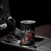 Funny Raccoon Whiskey Sunglasses Norwegian Flag Tumbler Cup Viral Trash Panda Football Texas Souvenir Meme