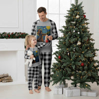 Native American Indian Women Plaid Pajama Set Starry Night Indigenous Pride - Wonder Print Shop