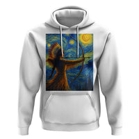 Native American Indian Women Hoodie Starry Night Indigenous Pride - Wonder Print Shop