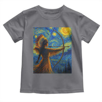 Native American Indian Women Toddler T Shirt Starry Night Indigenous Pride - Wonder Print Shop