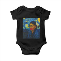 Native American MMIW Baby Onesie Starry Night Indigenous People Day - Wonder Print Shop