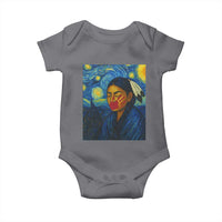 Native American MMIW Baby Onesie Starry Night Indigenous People Day - Wonder Print Shop