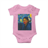 Native American MMIW Baby Onesie Starry Night Indigenous People Day - Wonder Print Shop