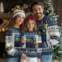 Native American MMIW Ugly Christmas Sweater Starry Night Indigenous People Day - Wonder Print Shop