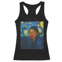Native American MMIW Racerback Tank Top Starry Night Indigenous People Day - Wonder Print Shop