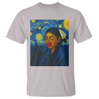 Native American MMIW T Shirt Starry Night Indigenous People Day - Wonder Print Shop
