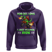 Motocross Dirt Bike Boys Hoodie Forget Toys I Just Wanna Ride - Wonder Print Shop