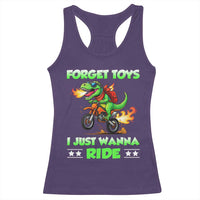 Motocross Dirt Bike Boys Racerback Tank Top Forget Toys I Just Wanna Ride - Wonder Print Shop