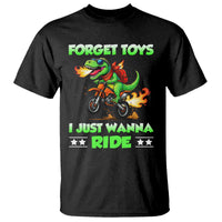Motocross Dirt Bike Boys T Shirt Forget Toys I Just Wanna Ride - Wonder Print Shop