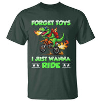 Motocross Dirt Bike Boys T Shirt Forget Toys I Just Wanna Ride - Wonder Print Shop