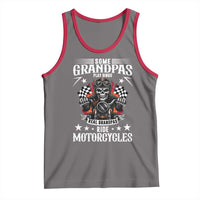 Funny Grandpa Biker Tank Top Some Grandpas Play Bingo Real Grandpas Ride Motorcycles - Wonder Print Shop