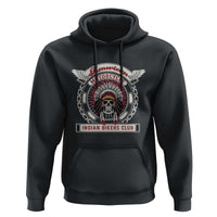 Native American Indian Chief Skull Motorcycle Headdress Hoodie - Wonder Print Shop