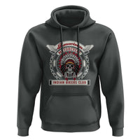 Native American Indian Chief Skull Motorcycle Headdress Hoodie - Wonder Print Shop