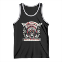 Native American Indian Chief Skull Motorcycle Headdress Tank Top - Wonder Print Shop