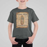 Virgin Mary T Shirt For Kid Our Lady Virgen De Guadalupe - Wonder Print Shop