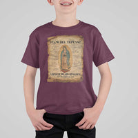 Virgin Mary T Shirt For Kid Our Lady Virgen De Guadalupe - Wonder Print Shop