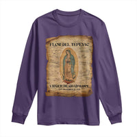 Virgin Mary Long Sleeve Shirt Our Lady Virgen De Guadalupe - Wonder Print Shop