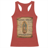 Virgin Mary Racerback Tank Top Our Lady Virgen De Guadalupe - Wonder Print Shop