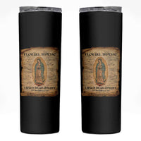 Virgin Mary Skinny Tumbler Our Lady Virgen De Guadalupe - Wonder Print Shop
