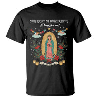 Virgin Mary T Shirt Our Lady Of Guadalupe Pray For Us - Wonder Print Shop