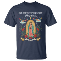 Virgin Mary T Shirt Our Lady Of Guadalupe Pray For Us - Wonder Print Shop