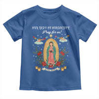Virgin Mary Toddler T Shirt Our Lady Of Guadalupe Pray For Us - Wonder Print Shop