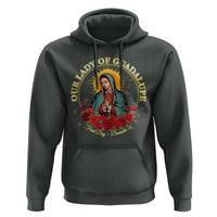Virgen De Guadalupe Catholic Hoodie Our Lady Of Guadalupe - Wonder Print Shop