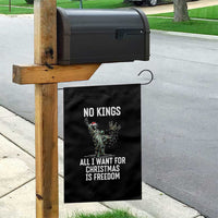 No Kings Garden Flag All I Want For Christmas Is Freedom - Wonder Print Shop