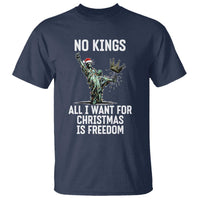 No Kings T Shirt All I Want For Christmas Is Freedom - Wonder Print Shop