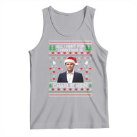Charlie Kirk Christmas Tank Top Freedom Memorial Patriotic Christian Xmas - Wonder Print Shop