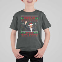 Charlie Kirk Christmas T Shirt For Kid Freedom To Say Merry Christmas - Wonder Print Shop