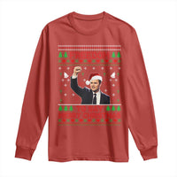 Charlie Kirk Christmas Long Sleeve Shirt Freedom To Say Merry Christmas - Wonder Print Shop