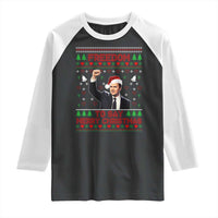 Charlie Kirk Christmas Raglan Shirt Freedom To Say Merry Christmas - Wonder Print Shop
