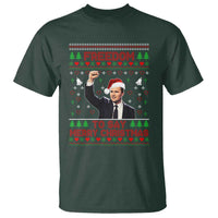 Charlie Kirk Christmas T Shirt Freedom To Say Merry Christmas - Wonder Print Shop