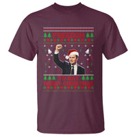 Charlie Kirk Christmas T Shirt Freedom To Say Merry Christmas - Wonder Print Shop