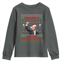Charlie Kirk Christmas Youth Sweatshirt Freedom To Say Merry Christmas - Wonder Print Shop
