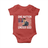 Charlie Kirk Christian Baby Onesie One Nation Under God Patriotic Faith - Wonder Print Shop