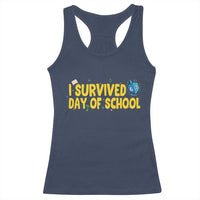 67 Six Seven Meme Racerback Tank Top Funny Hanukkah School Days - Wonder Print Shop