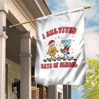 67 Six Seven Christmas Meme Garden Flag I Survived Days Of School - Wonder Print Shop