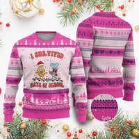 67 Six Seven Xmas Meme Ugly Christmas Sweater I Survived Days Of School - Wonder Print Shop
