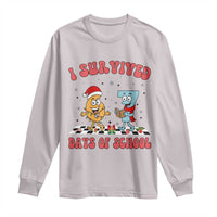 67 Six Seven Christmas Meme Long Sleeve Shirt I Survived Days Of School - Wonder Print Shop