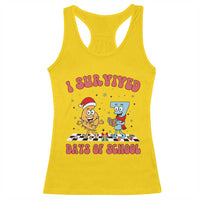 67 Six Seven Christmas Meme Racerback Tank Top I Survived Days Of School - Wonder Print Shop